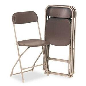 Brown Folding Chair | Reventals Chicago, IL Party, Corporate, Festival &  Tent Rentals