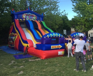 Fun House Double Lane Wet/Dry Slide rental Philadelphia, PA