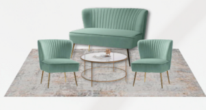Light Green Lounge Set rental Miami-Ft. Lauderdale, FL