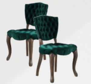 Emerald Green Accent Chairs rental Miami-Ft. Lauderdale, FL