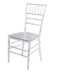 Crystal Chiavari Chair rental Chicago, IL