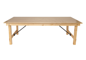 Natural Farm Table rental Atlanta, GA