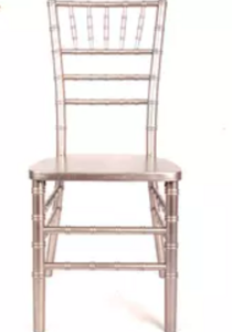 Rose Gold Chiavari Chair rental Denver, CO