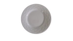 White Plaid Bread and Butter Plate rental Denver, CO
