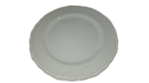 Sienna Lace Dinner Plate rental Denver, CO