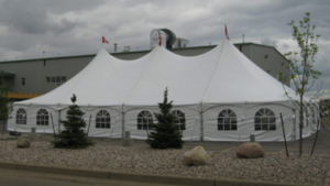 40' x 40' Pole Tent rental Denver, CO