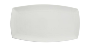 White Ceramic Tray rental Denver, CO