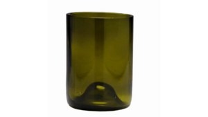 Vintage Olive Water Glass rental Denver, CO