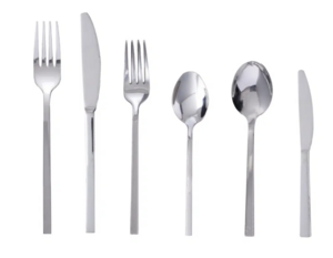 Modern Stainless Flatware rental Chicago, IL