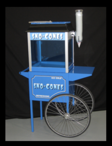 Snow cone machine w/ cart rental Atlanta, GA