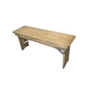 Wood Bench rental Philadelphia, PA