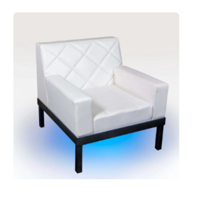 Straight Two Arm Chair rental Nashville, TN