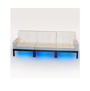 Straight Two Arm Sofa rental Nashville, TN