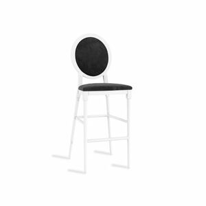 White and Black Barstool rental New York, NY
