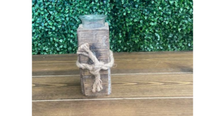 7 inch Wood Votive Candle Holder rental Denver, CO