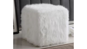 White Pouf rental Denver, CO