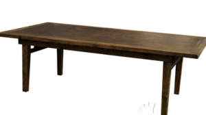 8ft Forest Farm Table rental Denver, CO