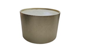 Gold Hammered Coffee Table rental Denver, CO