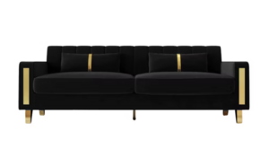 The Manhattan Sofa (Black) rental Phoenix, AZ