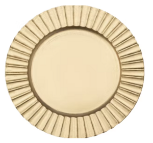 Gold Charger Plate rental Phoenix, AZ