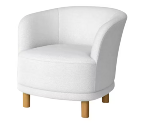 Hamptons Chair White Bucle rental Phoenix, AZ