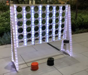 LED Giant Connect Four rental Dallas-Ft. Worth, TX