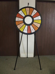 Prize Wheel - 18 Prizes rental Los Angeles, CA