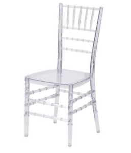 Clear Chiavari Chair rental Los Angeles, CA