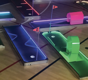 Cosmic or LED Golf (UV or LED) rental Dallas-Ft. Worth, TX