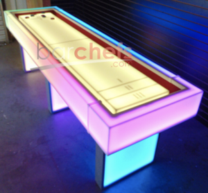 Shuffleboard Table LED rental Dallas-Ft. Worth, TX
