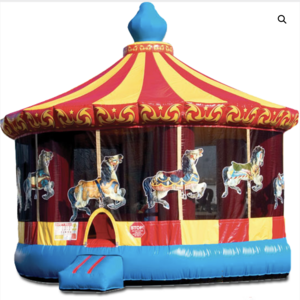 Carousel Bounce House rental Dallas-Ft. Worth, TX