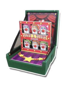 Down A Clown Carnival Game rental Dallas-Ft. Worth, TX