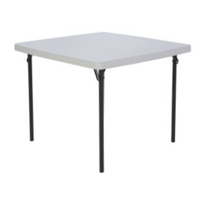 37" Square table rental Austin, TX