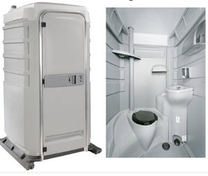 Flushable Portable Restroom Unit