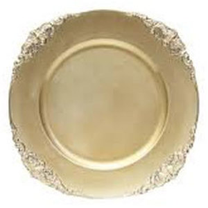 Vintage Acrylic Charger Plate 13" rental Austin, TX