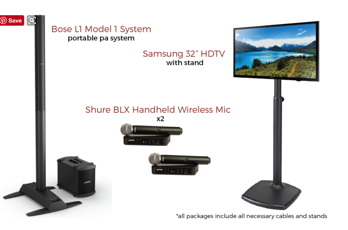 bose l1 karaoke setup