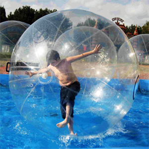 water walking ball rental